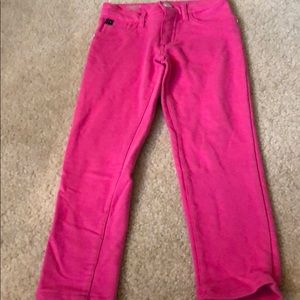 GIRLS - Jordache Emerald Skinny Hot Pink Pants